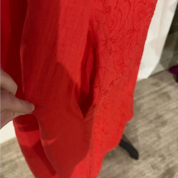 Lungo L’Arno Italian Linen Maxi Dress Resort Style | Size S‎ - Picture 7 of 7